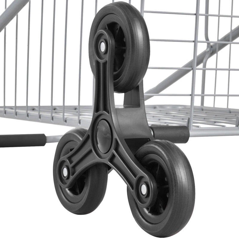 Chariot pliable 45L avec roues d'escalier