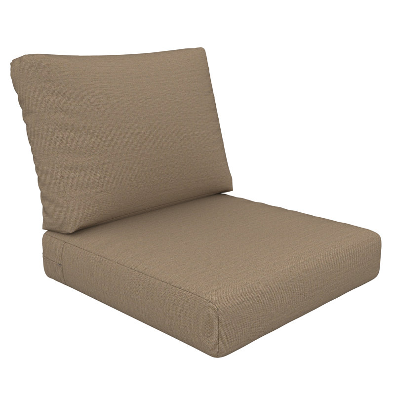Coussin de siège extérieur Amala Sunbrella®, Jeu de chameau