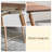 Modern Nut-Brown Rectangular Solid Wood Dining Table-1534955705