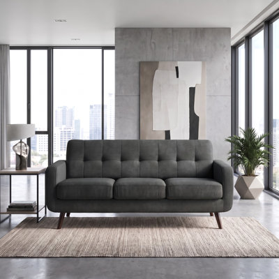 Briganti 3 Seater Sofa Enjoy Graphite