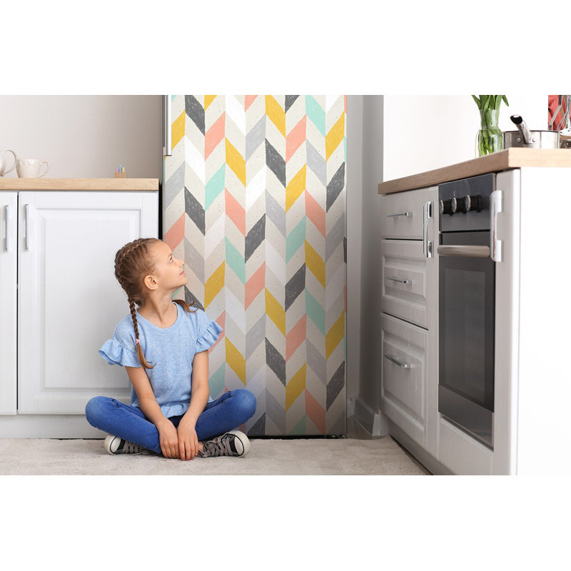 Abstract Door Decal
