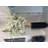 White Cherry Blossom Tree In Matte Planter-108659057
