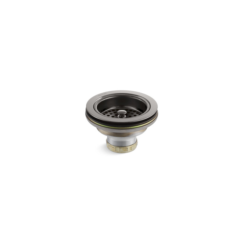 Duostrainer Sink Strainer, Less Tailpiece, Vibrant Titanium