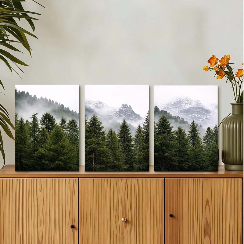 3 Piece Wrapped Canvas Wall Art