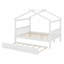Lit en bois avec couchette-381132855