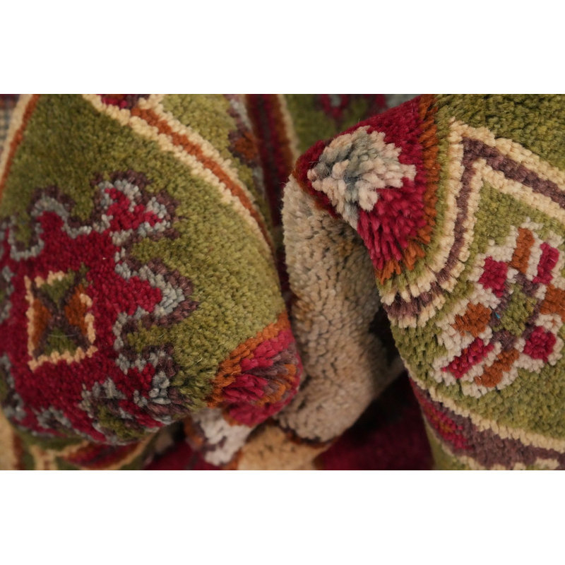 Tapis oriental géométrique Kazak 4 x 6