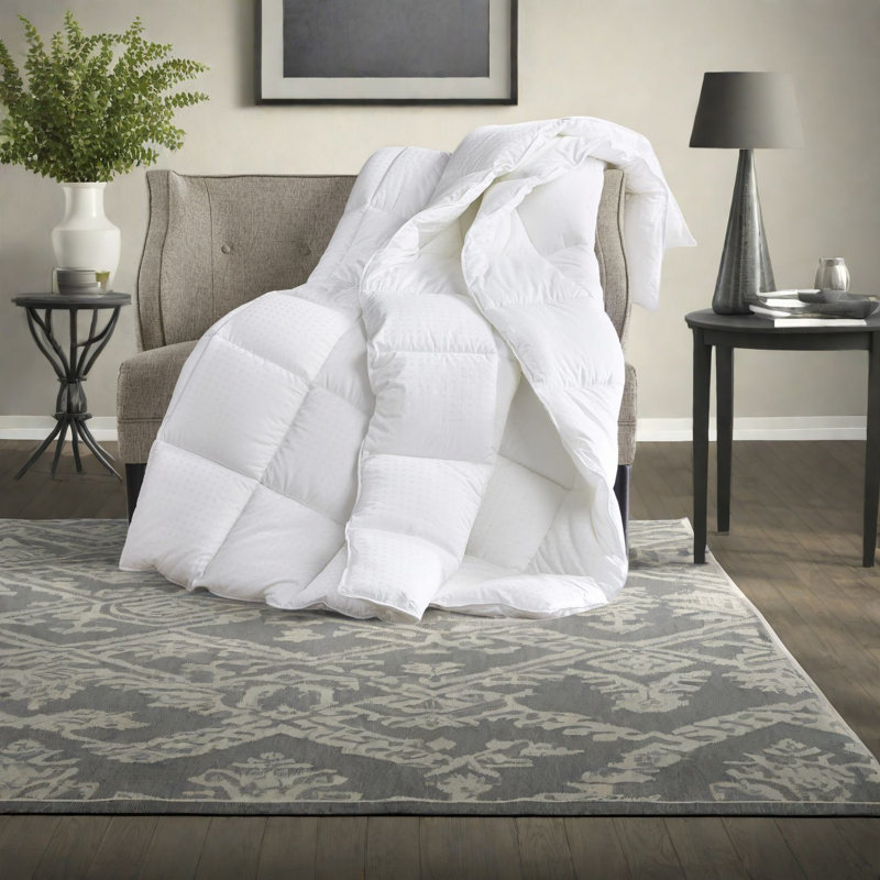 Ensemble de literie Dobby en coton de qualité supérieure, ultra chaud et confortable