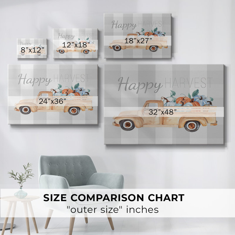 Toile tendue Happy Harvest I-Gallery, H 24 po x l 36 po