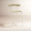 Tabouret de bar et de comptoir en velours Geraldina-1042011621-1042011622