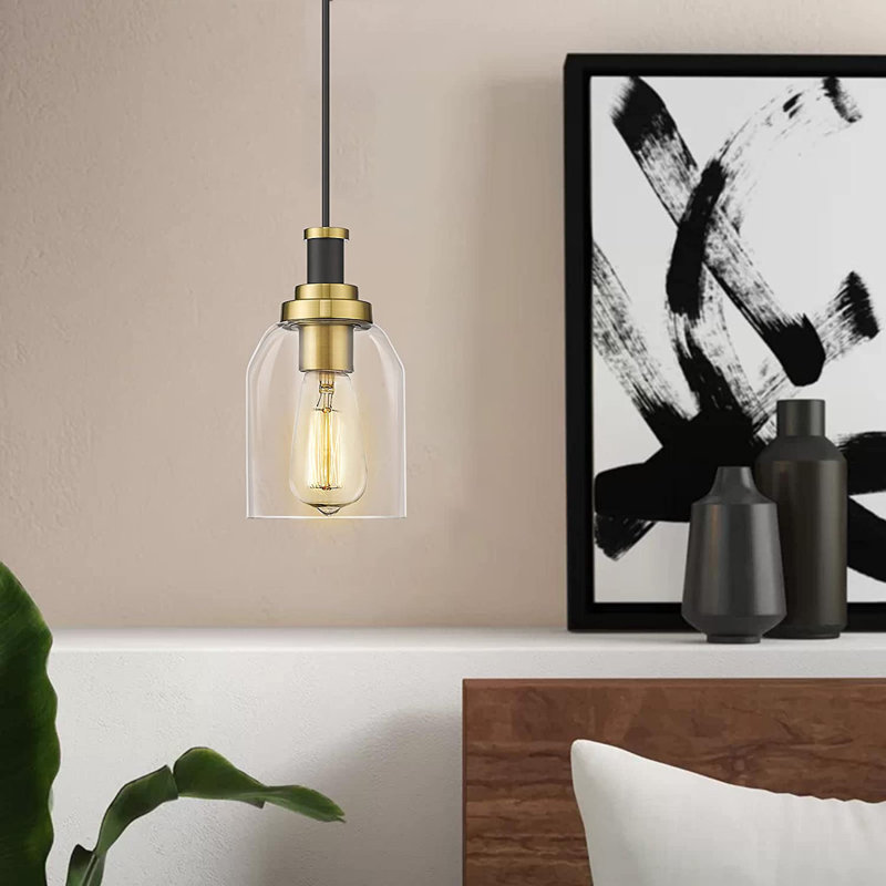 Luminaire suspendu simple 1 lumière Aatikah