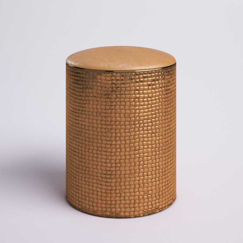 Ulysses Ceramic Accent Stool