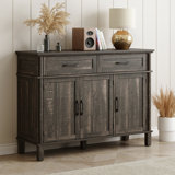 47.2" Large Buffet Cabinet Sideboard With Drawers,Shelves And Doors