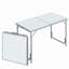 Table de camping pliante Outsunny
