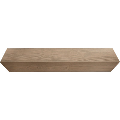 Sandblasted Endurathane Faux Wood 3-Sided Ceiling Beam (U-beam)