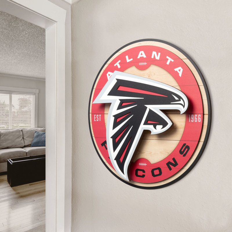 NFL Atlanta Falcons 3DX Circle Wall Art