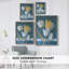 Impression encadrée FLORAL Series CIX - bois massif-993783507