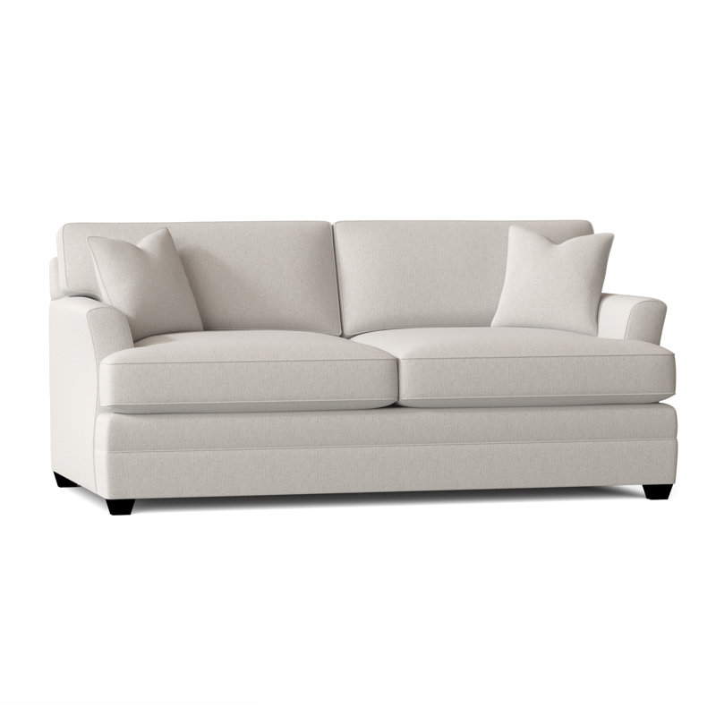 Harriss Upholstered 76'' Sofa, Indy Cream Performance