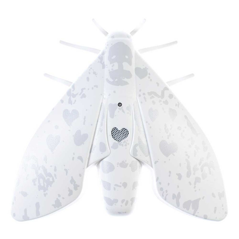 Happy Larry Wall Mounted Smoke Detector, White