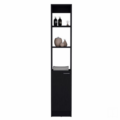 Armoire, 1 porte, 6 tablettes