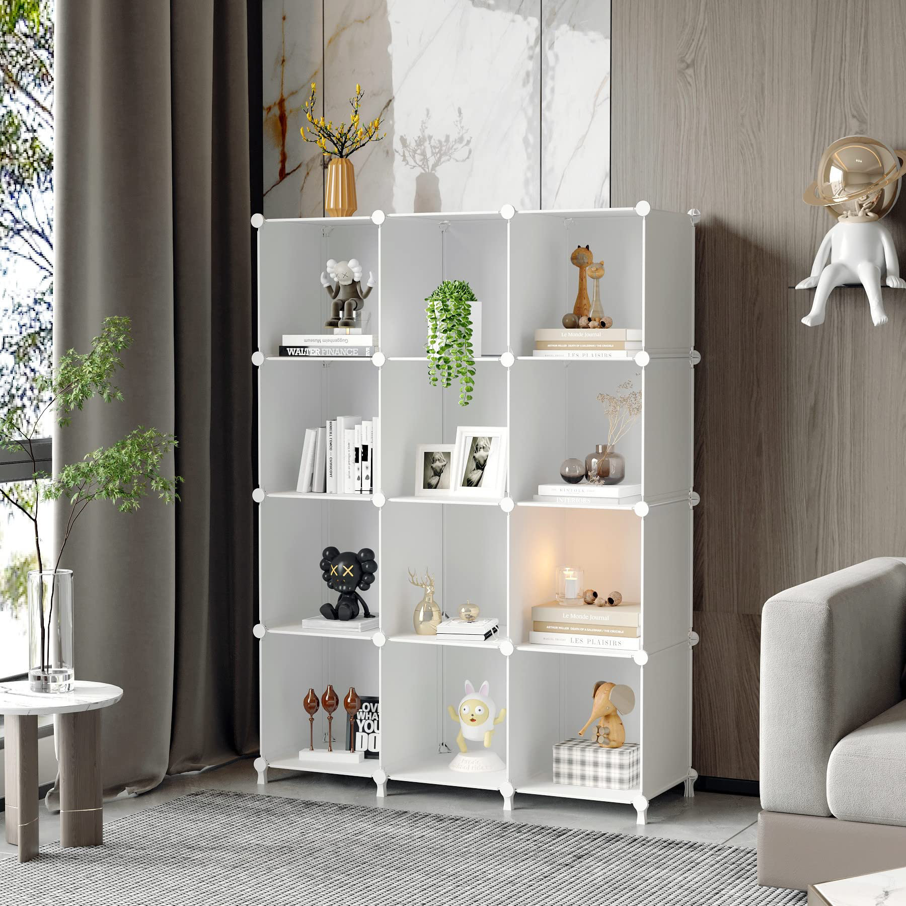 Simply Tidy Modular Cube with Shelf : Home & Kitchen 