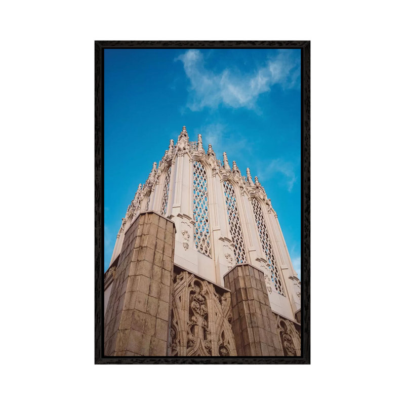 Downtown Los Angeles VI by Bethany Young - Print on Canvas, 101.6cm H x 66.04cm W x 3.81cm D, Black Framed