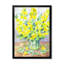 Fleurs de verveine jaunes en fleurs - Peinture sur toile-493320635-493320626