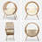 Boho Wicker Egg Chair