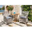 Teak Outdoor Round Teak Bistro Table