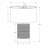 Table Lamp  - 24" Height,, Black Resin, In Ivory And In Cream Shade