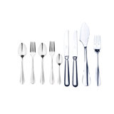 Roma 54 - Piece Stainless Steel Flatware Set - Service for 6