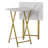 Aspynn Cross Legs End Table Set