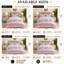 Microfiber Floral Duvet Cover Set-126066119