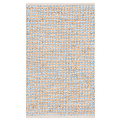 Tapis uni en coton tissé à la main Cape Jute / Sisal Cape Cod
