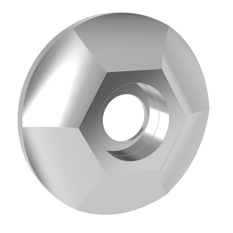 Empire Hotel Shelf Mounting Kit, Polished Chrome