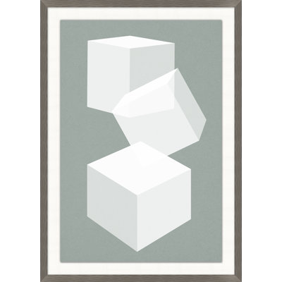 Falling Cubes 4 Print by Thom Filicia