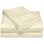 Ensemble de draps en satin de coton de qualité égyptienne 1200 fils