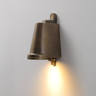 Horseshoe-Shaped Design Wall Spotlight For Bronze Brass (Set of 10)