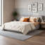 Grand lit plateforme tapissier Modern-133475073