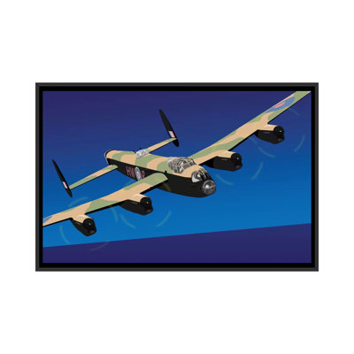 « avro lancaster lourd », impression sur toile tendue