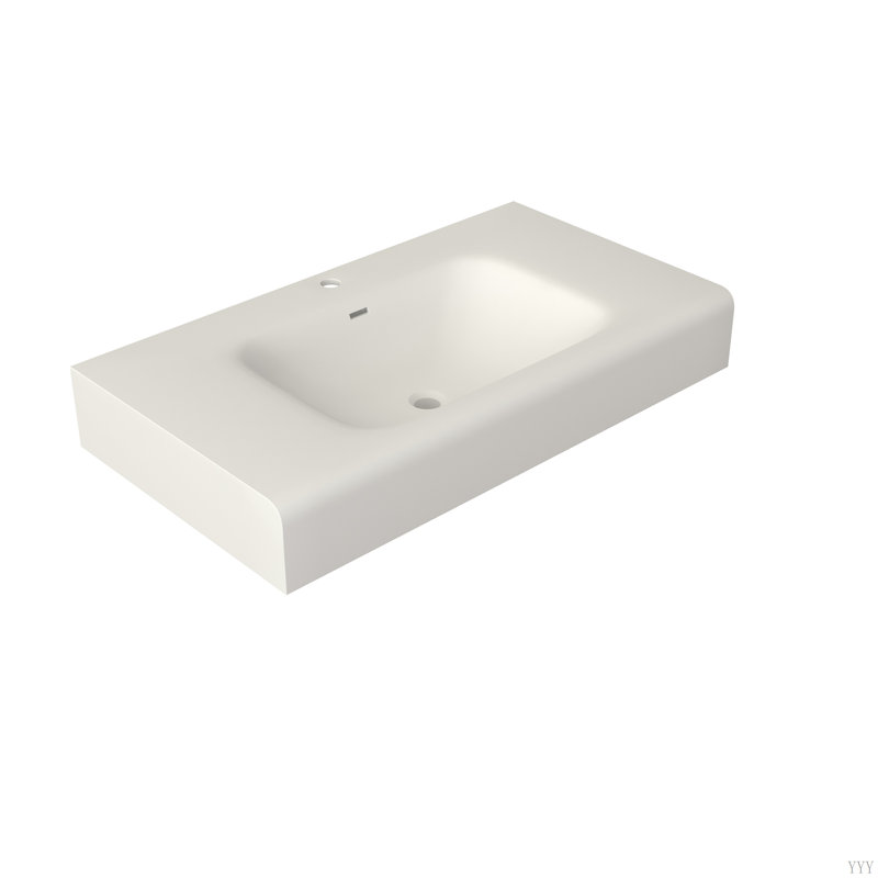Stone Resin Solid Surface Bathroom Vanity Basin Sink