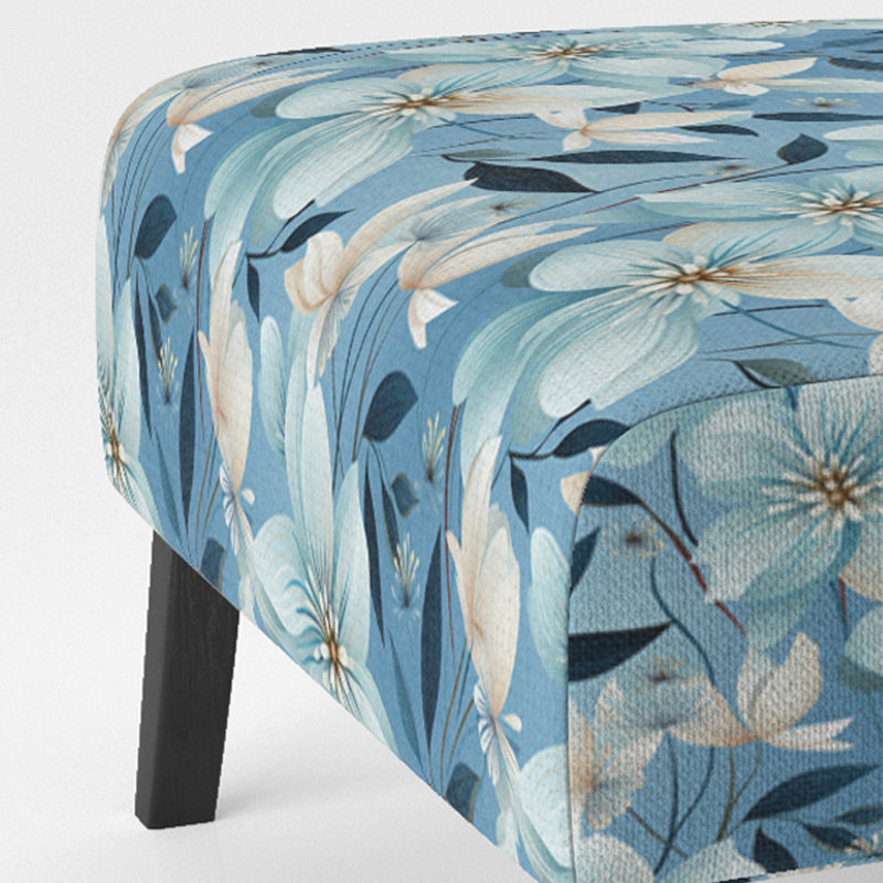 Fauteuil de chambre Blue Coastal Harmony