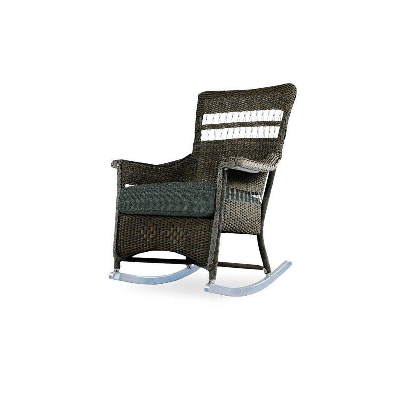 Nantucket Outdoor Rocker Chair, Sandberg Dove, Mink