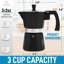 Cafetière à moka 3 tasses à espresso style italien Zulay Kitchen
