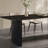 Black Rectangular Dining Table-110949319