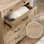 Ciccarelli 53.6" W 10-Drawer Solid and Manufactured Wood Double Dresser-821281333