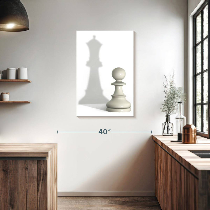Senne Queen Pawn Shadow, 36" H x 24" W