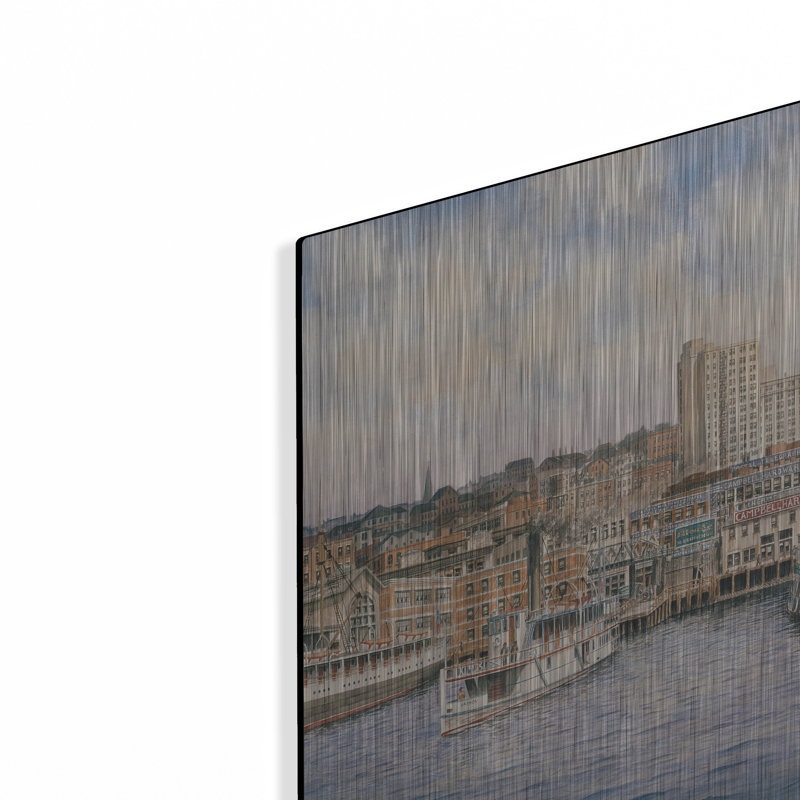«Coleman Docks, Ca. 1911» par Stanton Manolakas, H 16 po x l 24 po