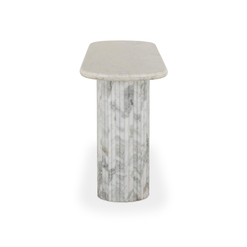 Oranda 70'' W Marble Console Table