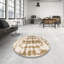 Tapis décoratif multicolore à motif abstrait-2001697464