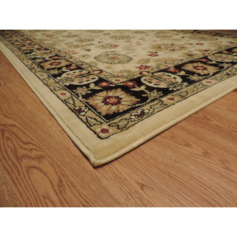 Enola Oriental Indoor Rug, Round 4'